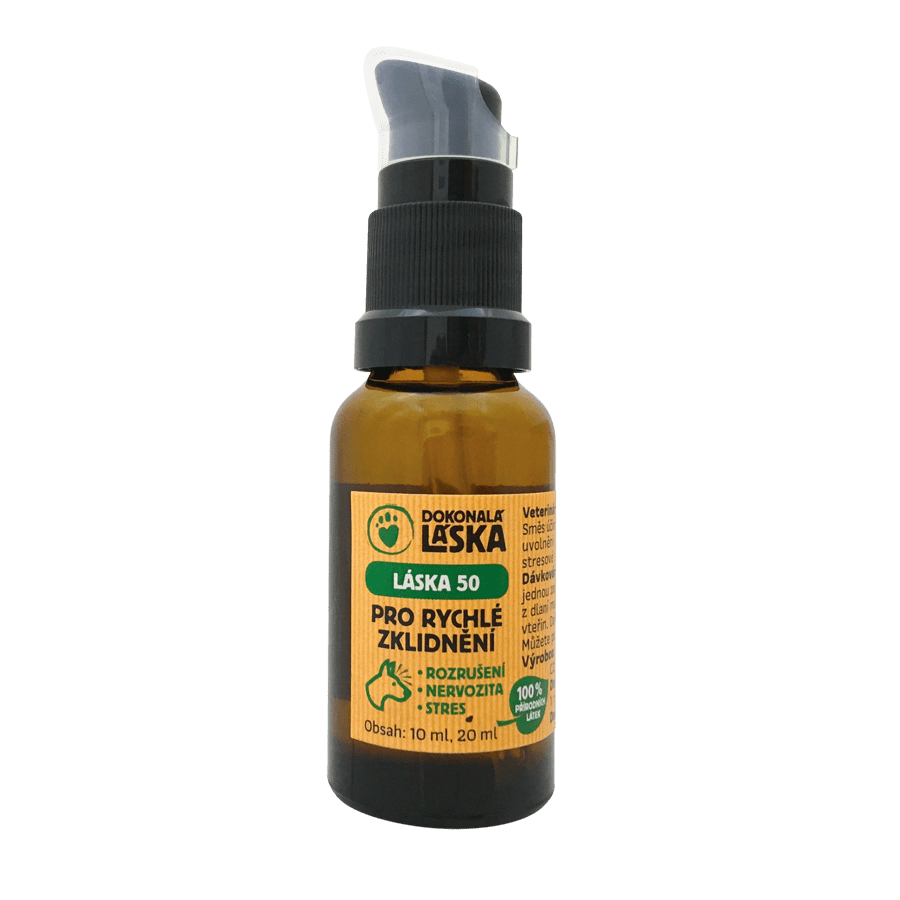 Dokonalá Láska LÁSKA 50 Pro rychlé zklidnění 20 ml Dokonalá Láska LÁSKA 50 Pro rychlé zklidnění 20 ml