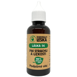 LÁSKA 56 Při strachu a úzkosti podpůrný olej - 50 ml