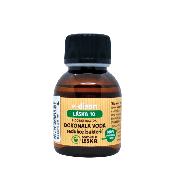 Dokonalá Láska LÁSKA 10 Dokonalá voda - Elektrochemicky aktivovaná strukturovaná voda 50 ml