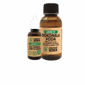 Zvýhodněný balíček LÁSKA 01 + LÁSKA 10 - ZUBY A DÁSNĚ - Péče a ochrana proti bakteriím