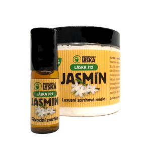 Jasmín kolekce - přírodní parfém a sprchové máslo
