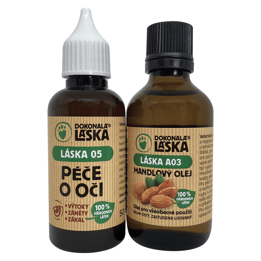 Dokonalá Láska Péče o oči a kůži / zvýhodněný set Láska 05 + Láska A03 M