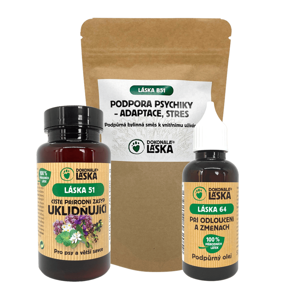 Dokonalá Láska Při separační úzkosti / Zvýhodněný set Láska 64 + Láska 51 + Láska B51 M